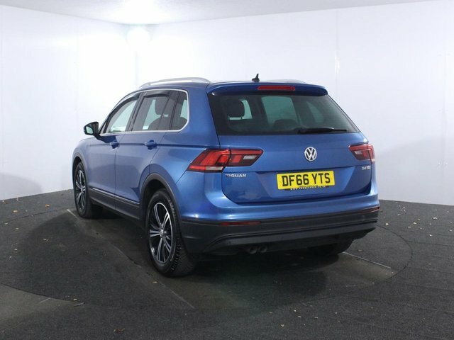 Volkswagen Tiguan 2.0 Tdi Bluemotion Tech Se Navigation Suv Dies DF66YTS Blue #5