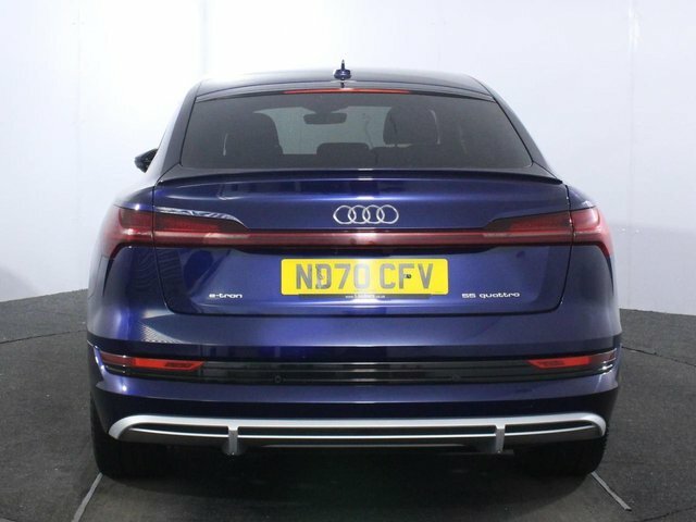 Audi E-tron 55 S Line Sportback Quattro 95Kw ND70CFV Blue #6