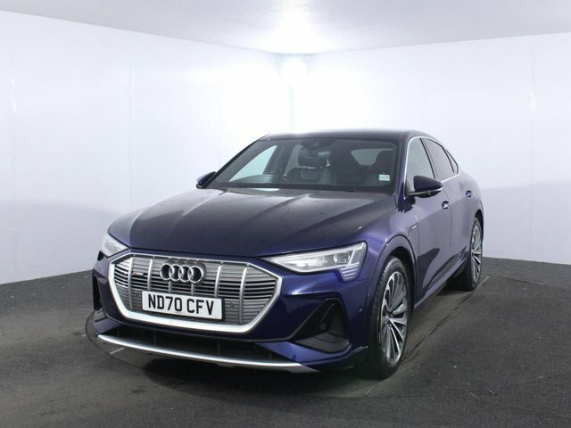 Audi E-tron 55 S Line Sportback Quattro 95Kw ND70CFV Blue #3