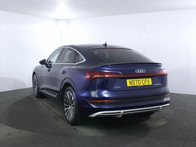 Audi E-tron 55 S Line Sportback Quattro 95Kw ND70CFV Blue #5