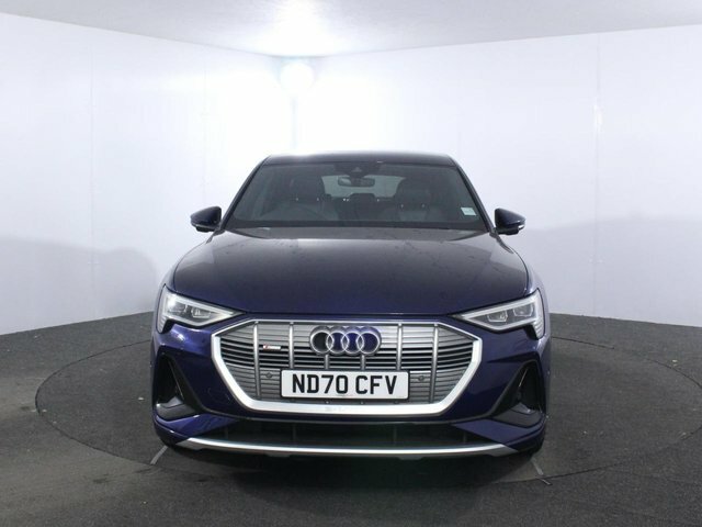 Audi E-tron 55 S Line Sportback Quattro 95Kw ND70CFV Blue #2