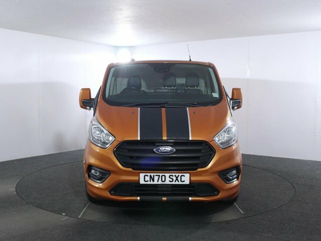 Ford Transit Custom 2.0 310 Ecoblue Sport Panel Van CN70SXC Orange #2