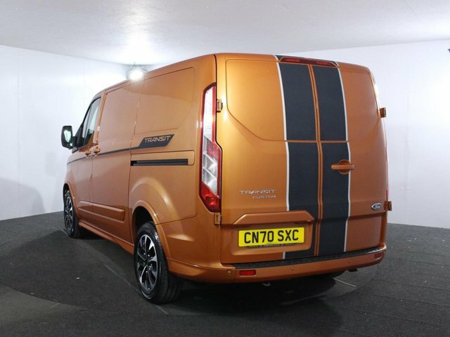 Ford Transit Custom 2.0 310 Ecoblue Sport Panel Van CN70SXC Orange #5