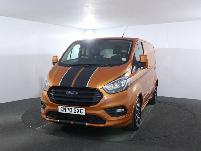 Ford Transit Custom 2.0 310 Ecoblue Sport Panel Van CN70SXC Orange #3