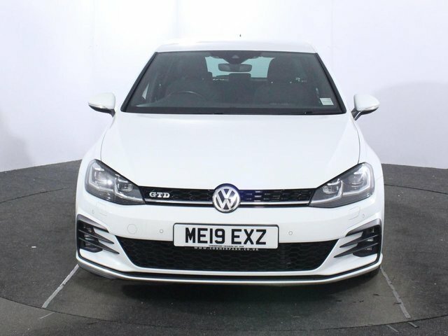 Volkswagen Golf 2.0 Tdi Gtd Hatchback Dsg Euro 6 Ss ME19EXZ White #2