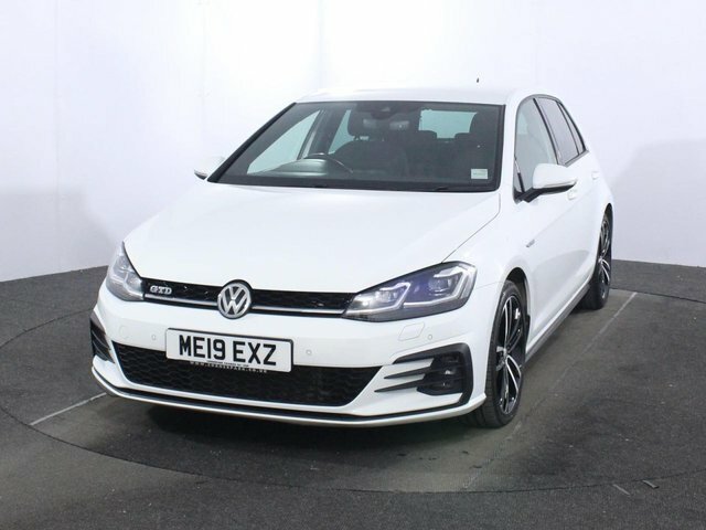 Volkswagen Golf 2.0 Tdi Gtd Hatchback Dsg Euro 6 Ss ME19EXZ White #3