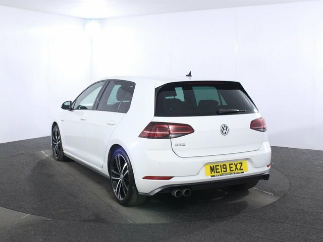 Volkswagen Golf 2.0 Tdi Gtd Hatchback Dsg Euro 6 Ss ME19EXZ White #5