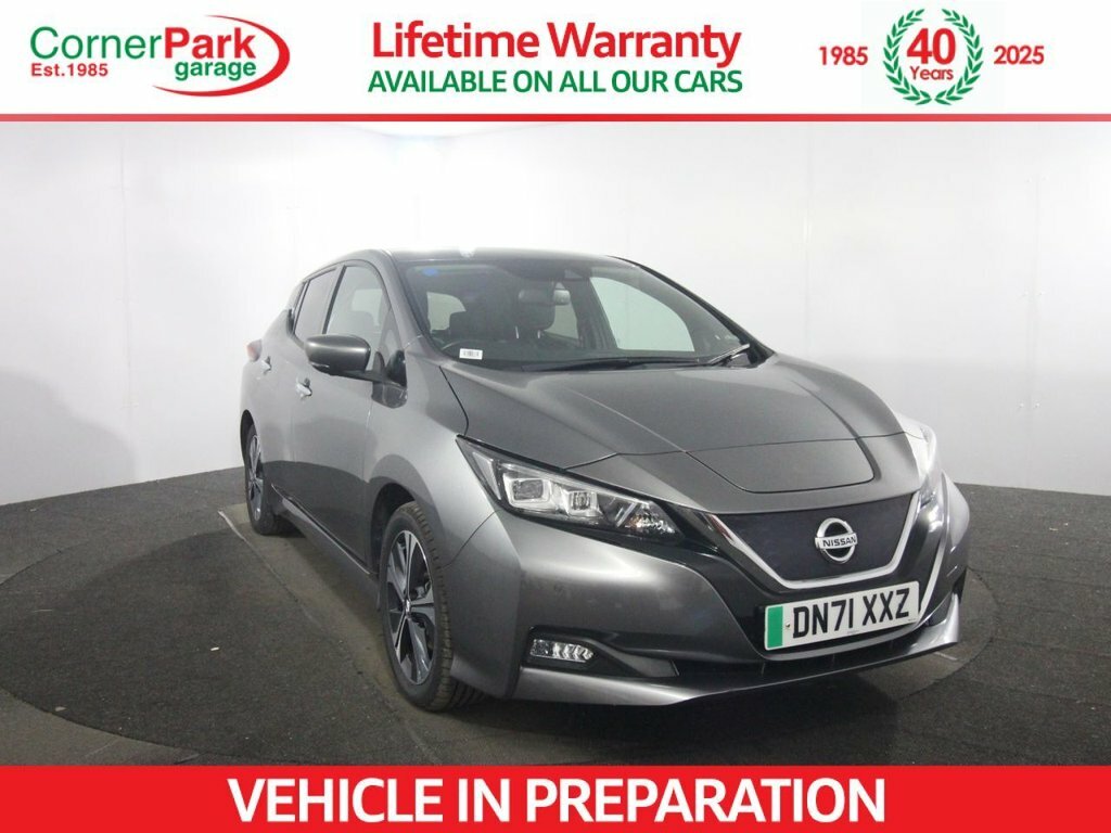 Nissan Leaf 40Kwh Tekna Hatchback 150 Ps DN71XXZ Grey #2