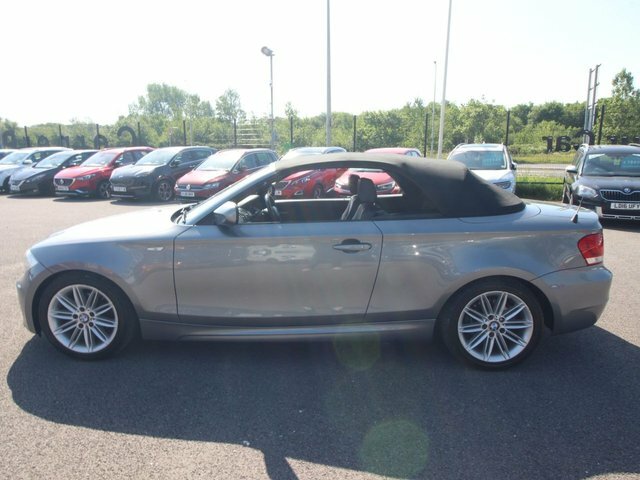BMW 1 Series 2.0 118D M Sport Convertible Eur PE61RYG Grey #4