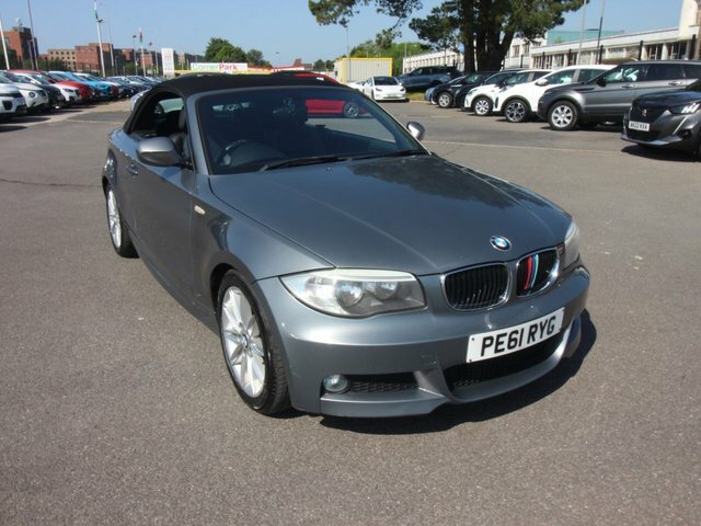 BMW 1 Series 2.0 118D M Sport Convertible Eur Grey