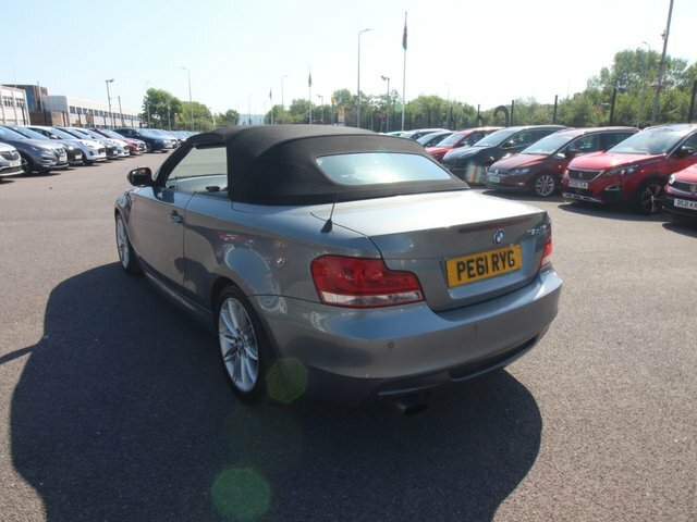 BMW 1 Series 2.0 118D M Sport Convertible Eur PE61RYG Grey #5