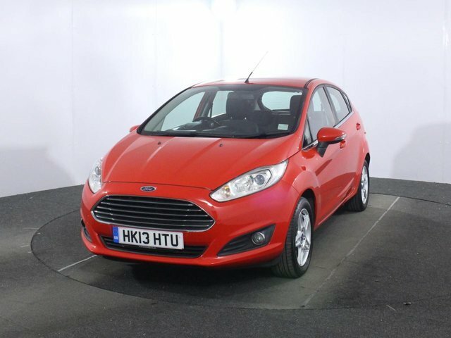 Ford Fiesta 1.25 Zetec Hatchback Euro 5 82 HK13HTU Red #3