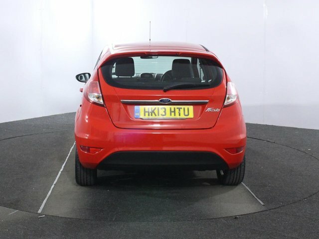 Ford Fiesta 1.25 Zetec Hatchback Euro 5 82 HK13HTU Red #6
