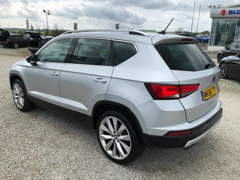 Seat Ateca 2.0 Tdi Xcellence Dsg 4Drive WK66TYY Silver #6