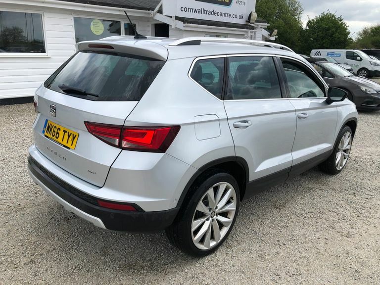 Seat Ateca 2.0 Tdi Xcellence Dsg 4Drive WK66TYY Silver #3