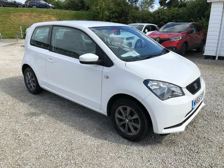 Seat MII 1.0 I Tech Sat Nav White