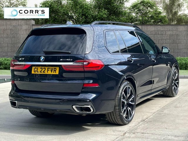 BMW X7 3.0 40D Mht M Sport Suv Hybrid Xdr Black #4
