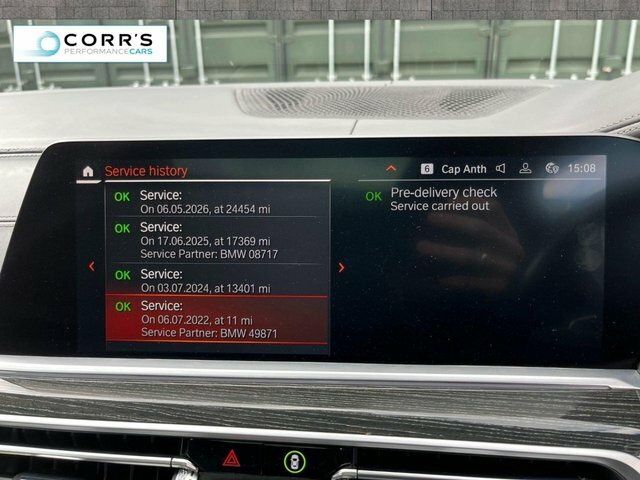 BMW X7 3.0 40D Mht M Sport Suv Hybrid Xdr Black #6