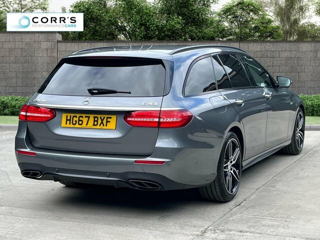 Mercedes-Benz E Class 3.0 E43 V6 Amg Premium Estate G-troni HG67BXF Grey #3