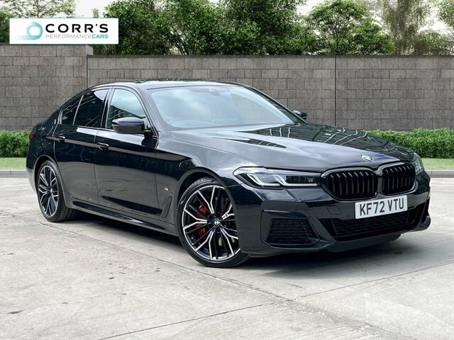 BMW 5 Series 3.0 530D Mht M Sport Saloon Hybrid Step Black