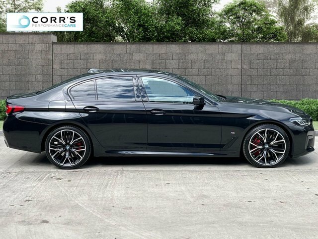 BMW 5 Series 3.0 530D Mht M Sport Saloon Hybrid Step Black #2