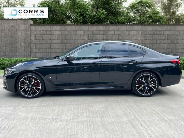 BMW 5 Series 3.0 530D Mht M Sport Saloon Hybrid Step Black #5
