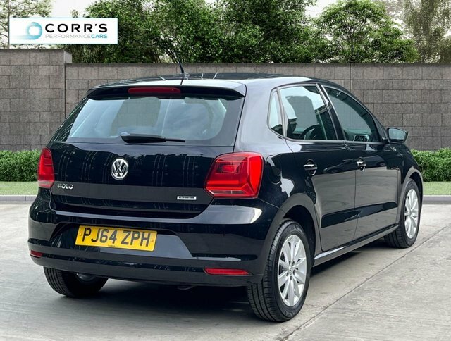 Volkswagen Polo 1.0 Bluemotion Tech Se Hatchback PJ64ZPH Black #3