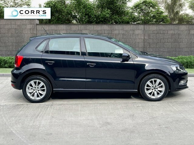Volkswagen Polo 1.0 Bluemotion Tech Se Hatchback PJ64ZPH Black #2
