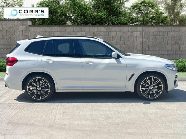 BMW X3 2.0 20D Mht M Sport Suv Hybrid Xdr YH70CXX White #2