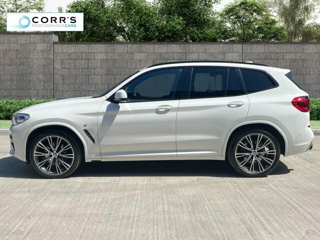 BMW X3 2.0 20D Mht M Sport Suv Hybrid Xdr YH70CXX White #5