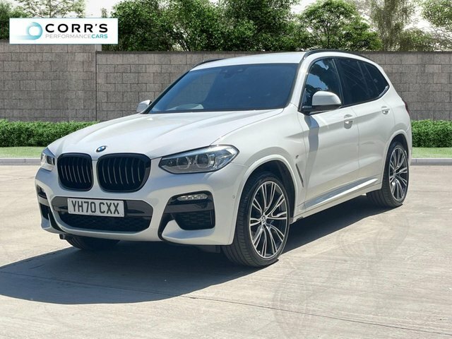 BMW X3 2.0 20D Mht M Sport Suv Hybrid Xdr YH70CXX White #6