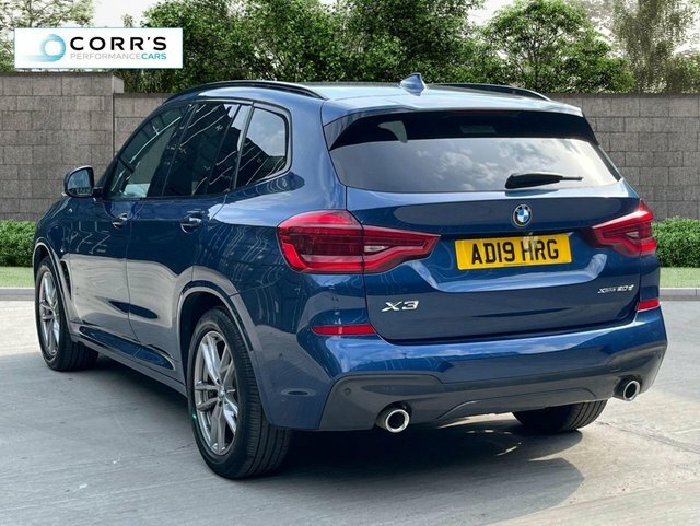 BMW X3 2.0 20D M Sport Suv Xdrive Euro 6 AD19HRG Blue #4