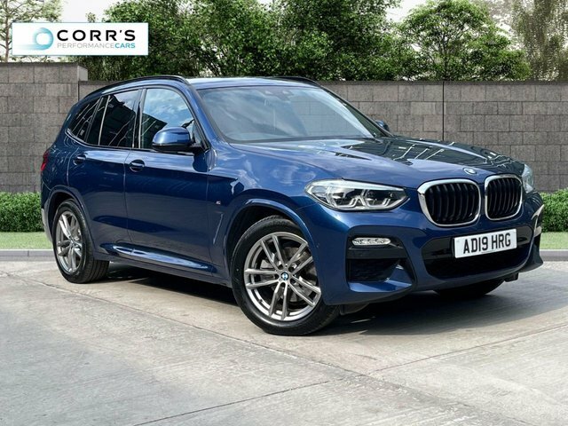 BMW X3 2.0 20D M Sport Suv Xdrive Euro 6 Blue