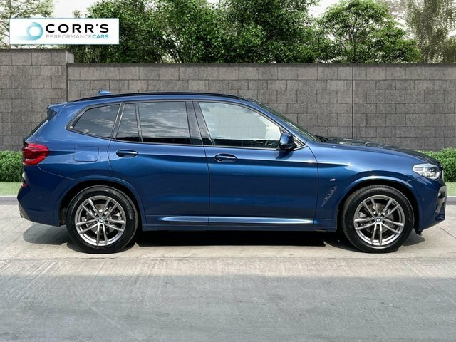 BMW X3 2.0 20D M Sport Suv Xdrive Euro 6 AD19HRG Blue #2