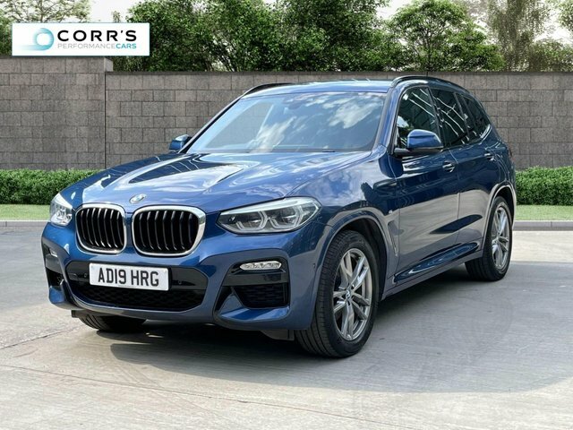 BMW X3 2.0 20D M Sport Suv Xdrive Euro 6 AD19HRG Blue #6