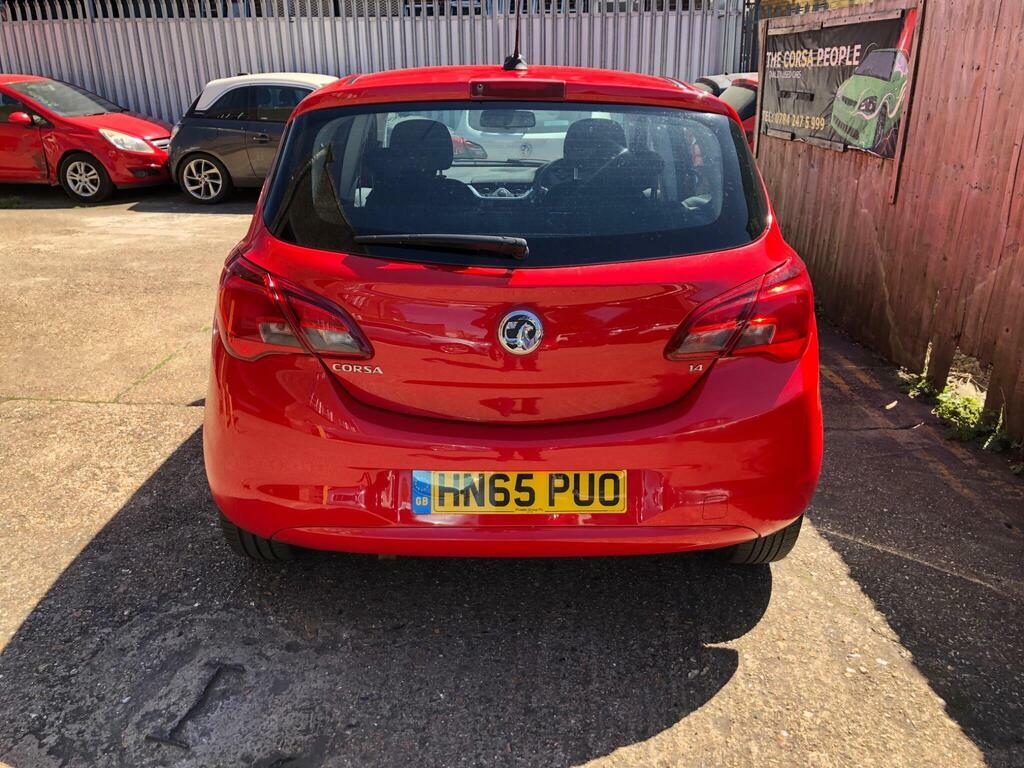 Vauxhall Corsa 1.4I Ecoflex Energy Euro 6 HN65PUO Red #4