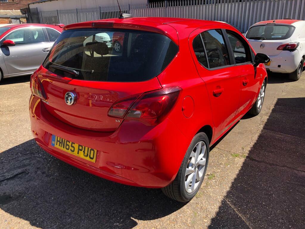 Vauxhall Corsa 1.4I Ecoflex Energy Euro 6 HN65PUO Red #5
