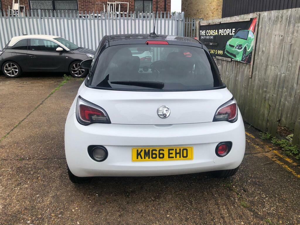 Vauxhall Adam 1.2I Ecoflex Energised Euro 6 S S KM66EHO White #4
