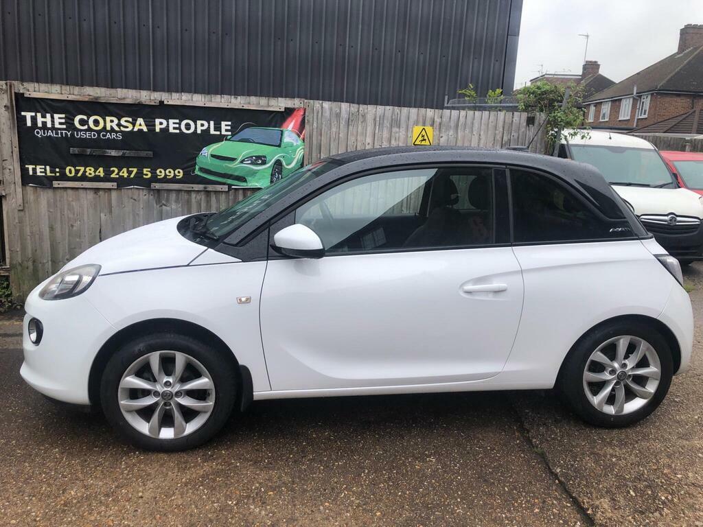 Vauxhall Adam 1.2I Ecoflex Energised Euro 6 S S KM66EHO White #2