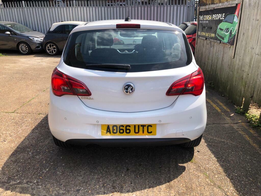 Vauxhall Corsa 1.4I Se Euro 6 A066UTC White #4