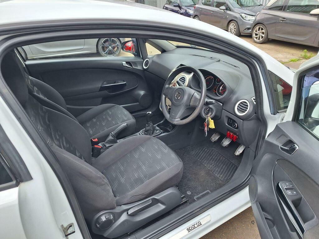 Vauxhall Corsa 1.0 Ecoflex 12V Sting Euro 5 ML64HHZ White #5