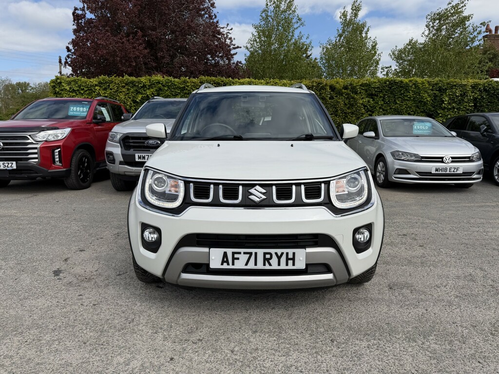 Suzuki Ignis Hatchback 1.2 Dualjet Mhev Sz-t Euro 6 Ss AF71RYH White #2