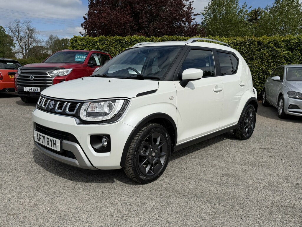 Suzuki Ignis Hatchback 1.2 Dualjet Mhev Sz-t Euro 6 Ss AF71RYH White #3