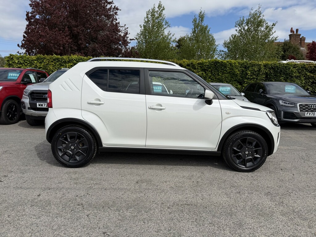 Suzuki Ignis Hatchback 1.2 Dualjet Mhev Sz-t Euro 6 Ss AF71RYH White #5