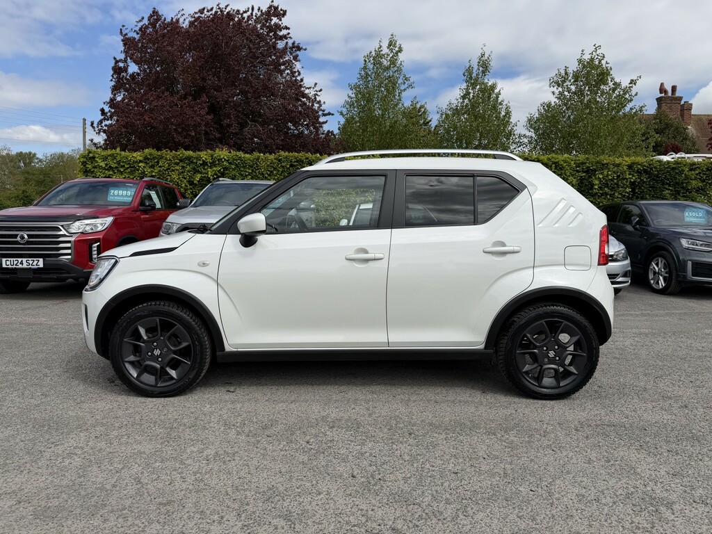 Suzuki Ignis Hatchback 1.2 Dualjet Mhev Sz-t Euro 6 Ss AF71RYH White #4