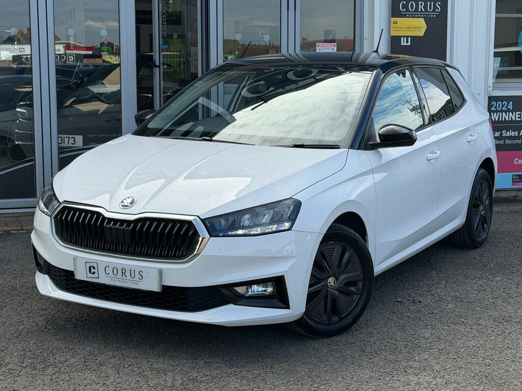 Skoda Fabia Hatchback 1.0 Mpi Colour Edition Euro 6 Ss YD23LSE White #2