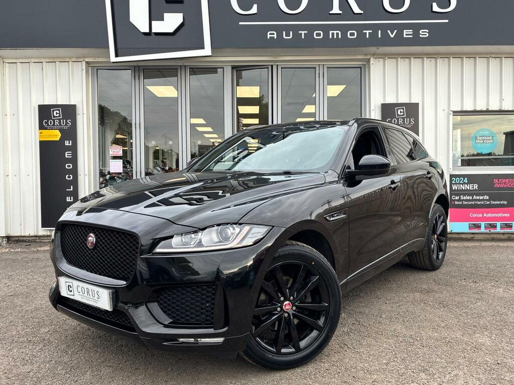 Jaguar F-Pace Suv 2.0 D180 Chequered Flag Awd Euro 6 Ss Black
