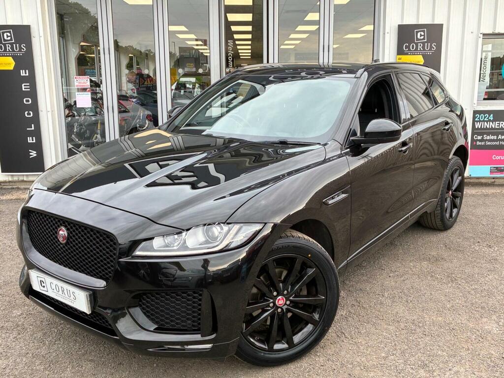 Jaguar F-Pace Suv 2.0 D180 Chequered Flag Awd Euro 6 Ss MF20NTD Black #2