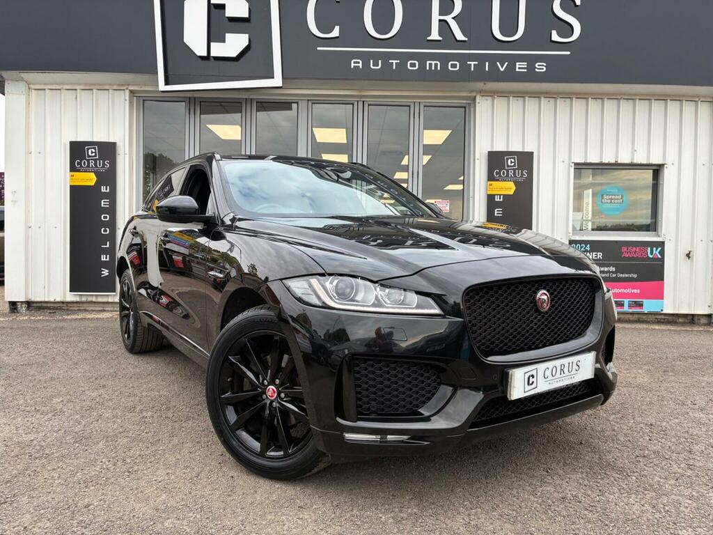 Jaguar F-Pace Suv 2.0 D180 Chequered Flag Awd Euro 6 Ss MF20NTD Black #4