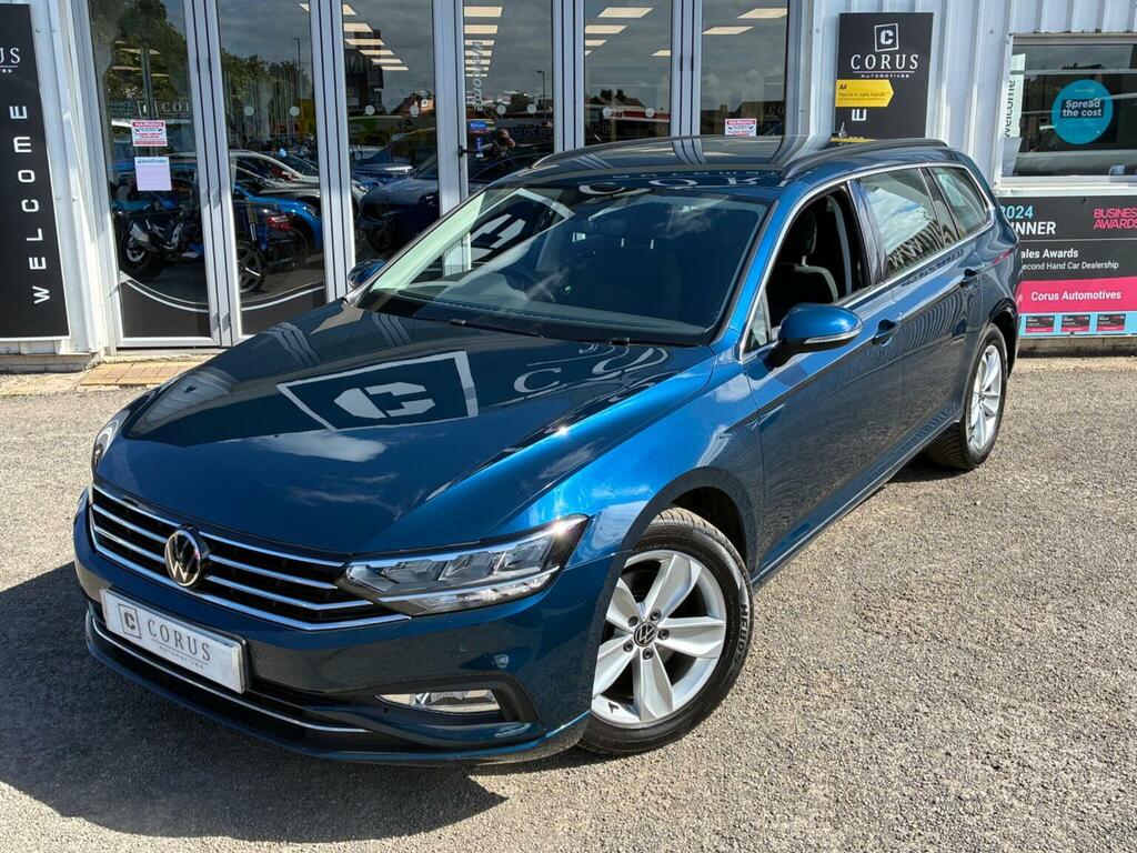 Volkswagen Passat Estate 2.0 Tdi Evo Se Nav Dsg Euro 6 Ss 20 BG70MRY Blue #2